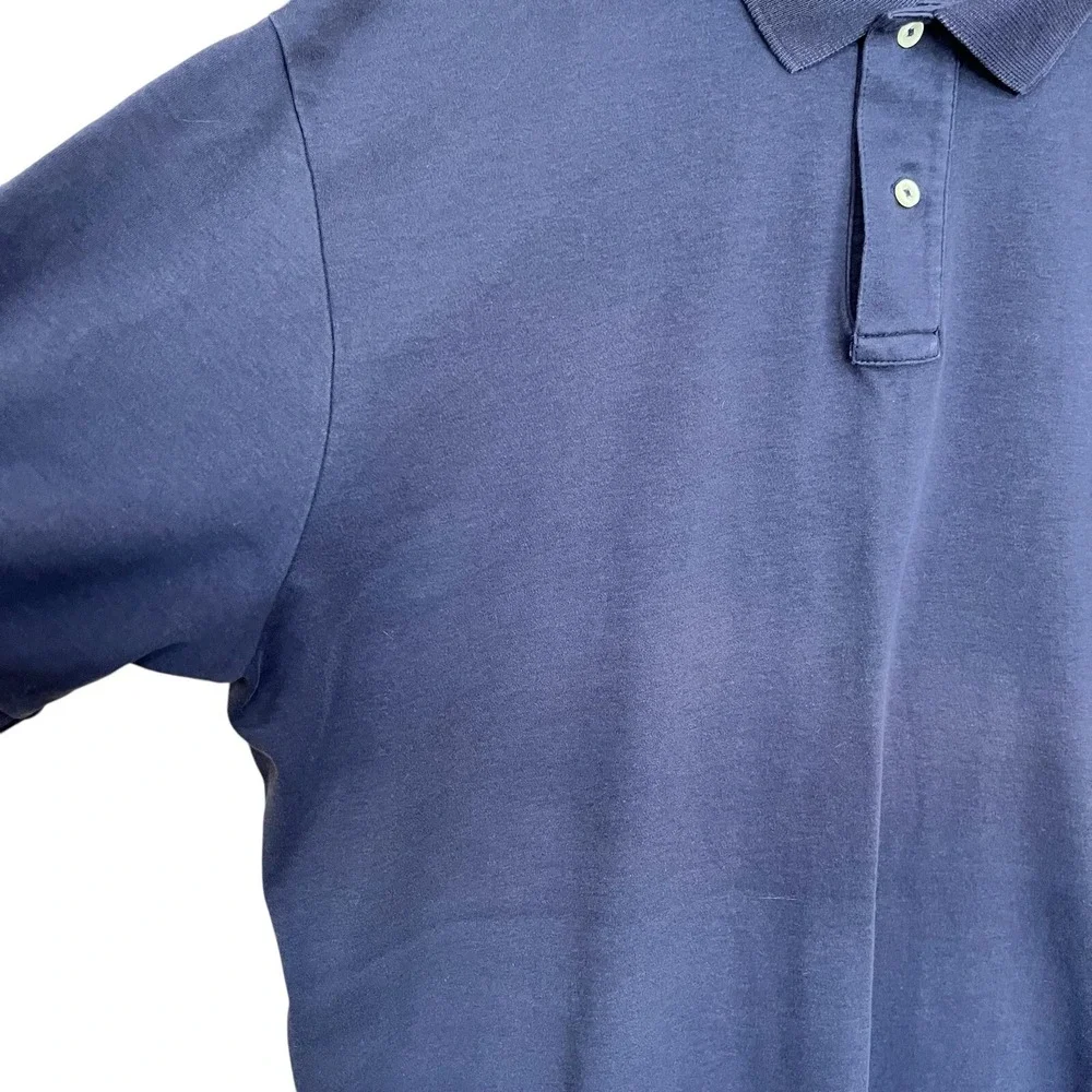 Polo Ralph Lauren Polo Shirt Mens XL Blue Red Pony Golf Preppy Country Club
